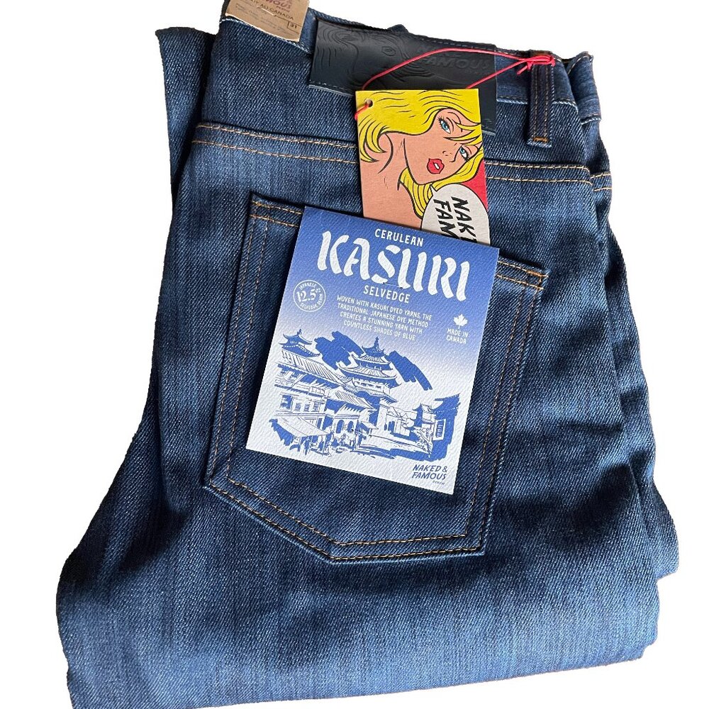 Naked and Famous Denim, Kasuri Selvedge